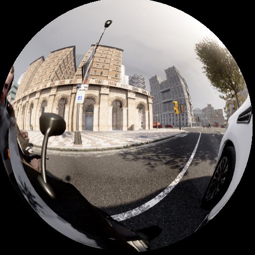 Outdoor left eye fisheye RGB