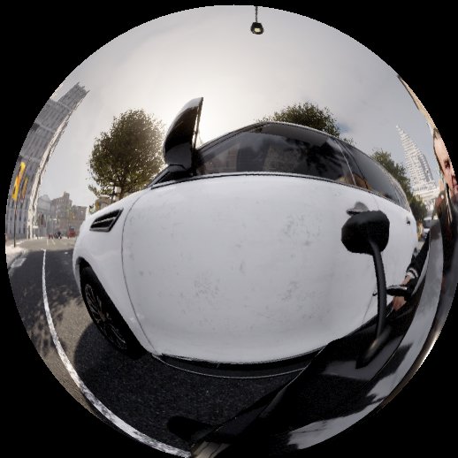 Outdoor right eye fisheye RGB